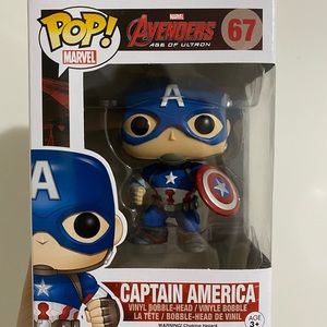 FUNKO 67 CAPTAIN AMERICA BOBBLE HEAD